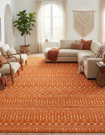 10' 8 x 16' 5 Kasbah Trellis Rug