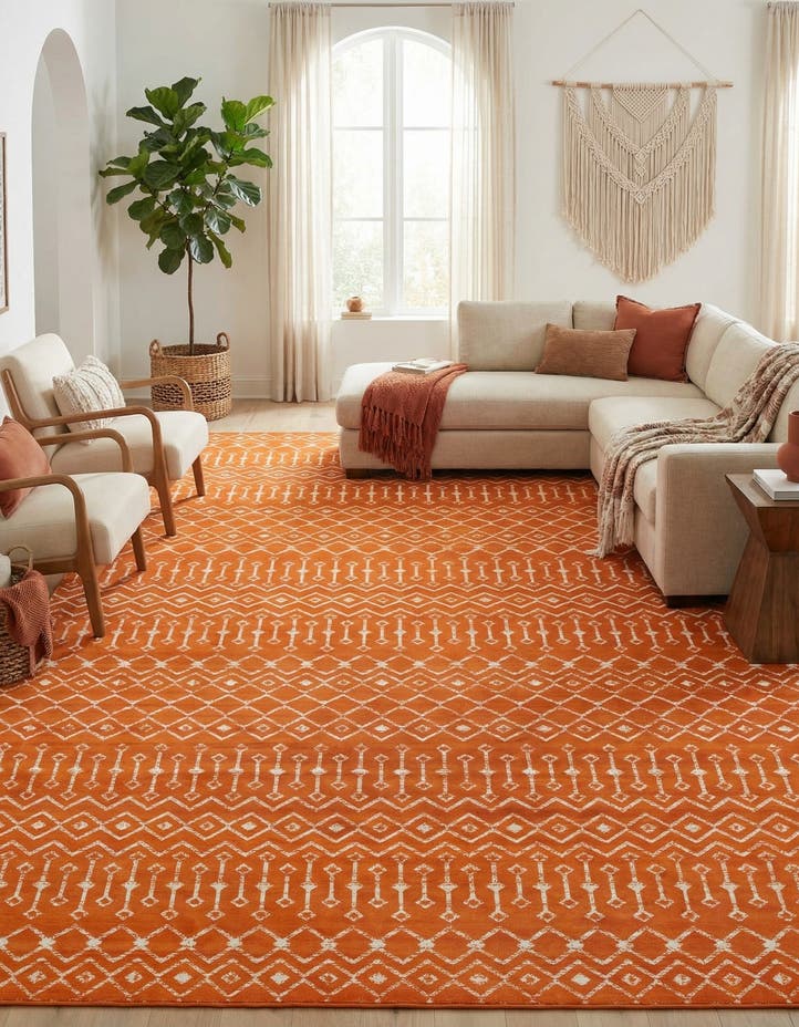 10' 8 x 16' 5 Kasbah Trellis Rug