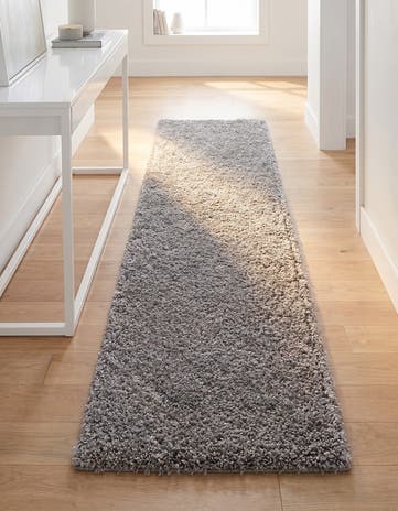 2' x 6' 9 Lattice Shag Runner Rug
