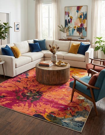 Washable Hyacinth Rug