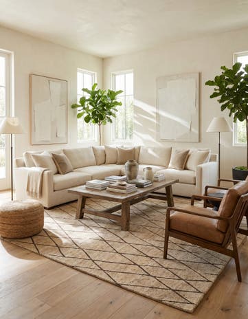 12' x 16' 1 Atlas Moroccan Wool Rug
