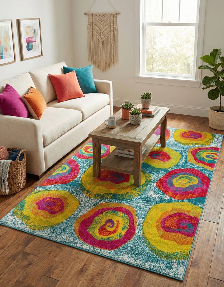 Detail image of 5' x 8' Tuscany Rug