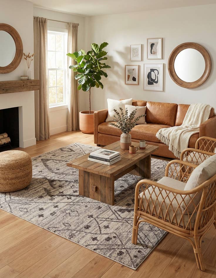 Detail image of 8' x 10' Grand Tradition Rug