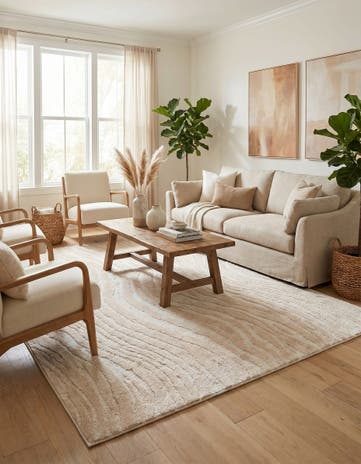 9' x 12' Sepia Rug