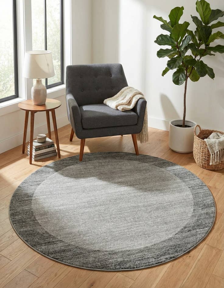 Detail image of 6' x 6' Angelica Round Rug