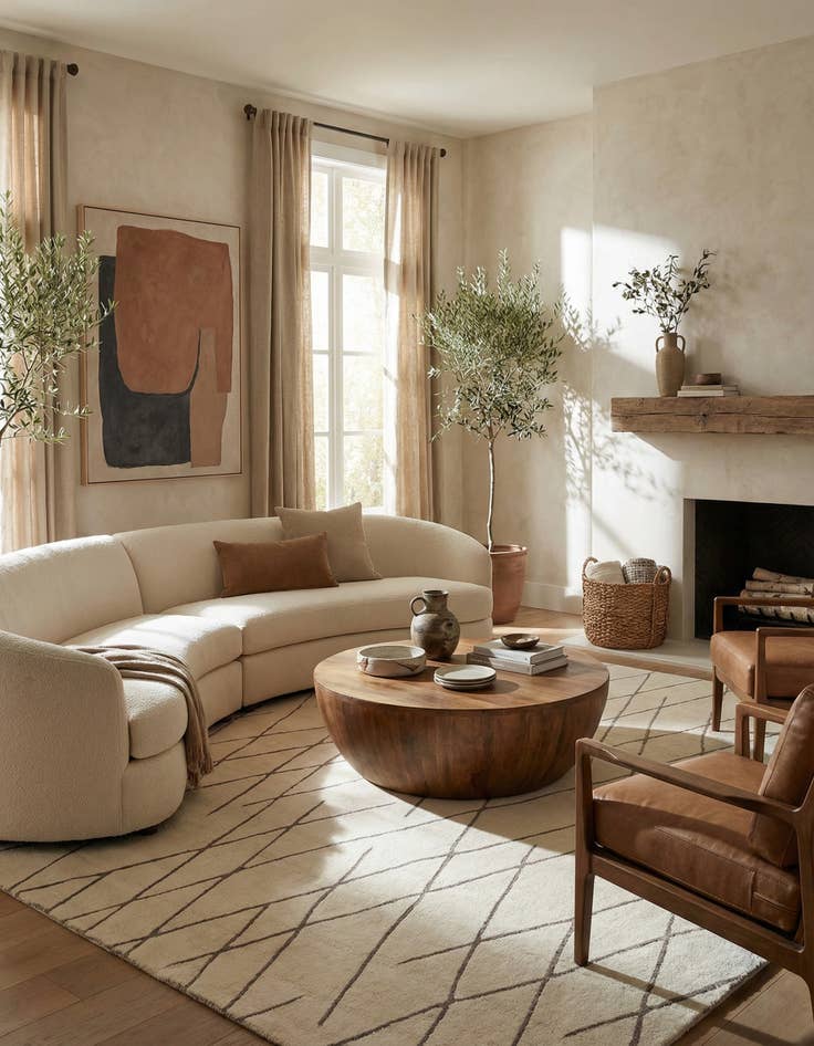 Detail image of 12' x 12' Atlas Moroccan Wool Square Rug