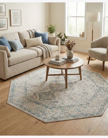 5' 3 x 5' 3 Finsbury Octagon Rug