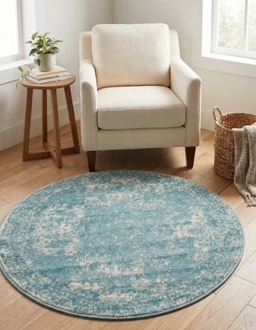 3' x 3' Dover Round Rug
