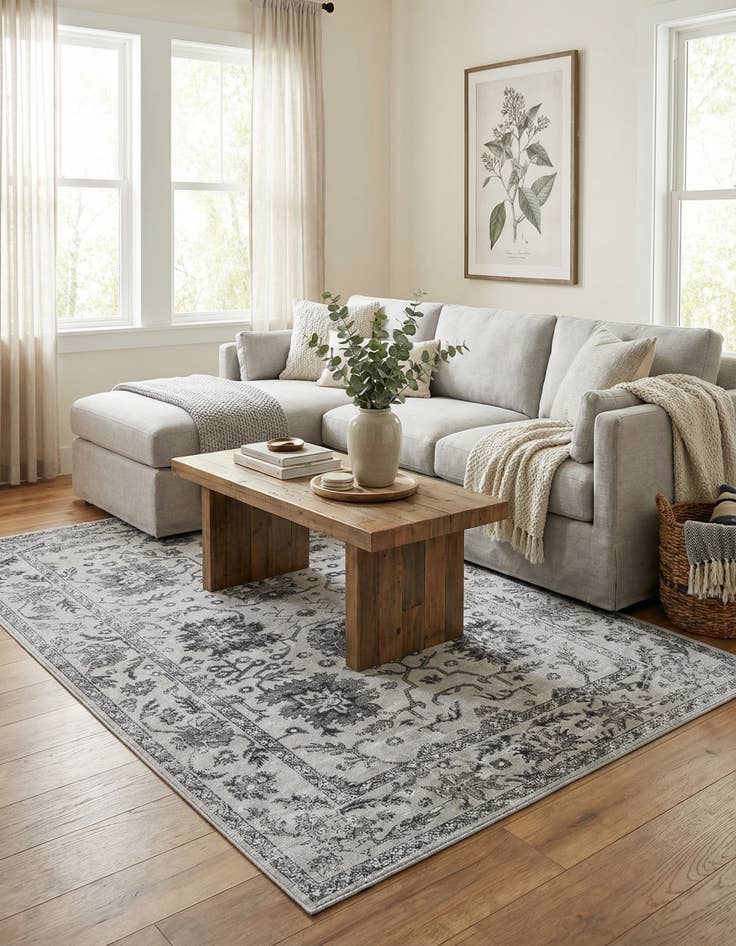 Detail image of 5' 3 x 8' Lucerne Rug