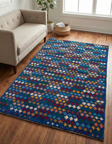 3' 10 x 5' 9 Hand Knotted Balouch Wool Rug