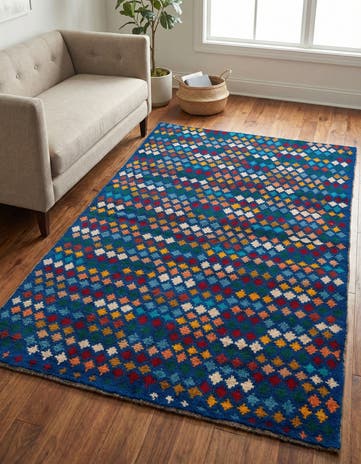 3' 10 x 5' 9 Hand Knotted Balouch Wool Rug