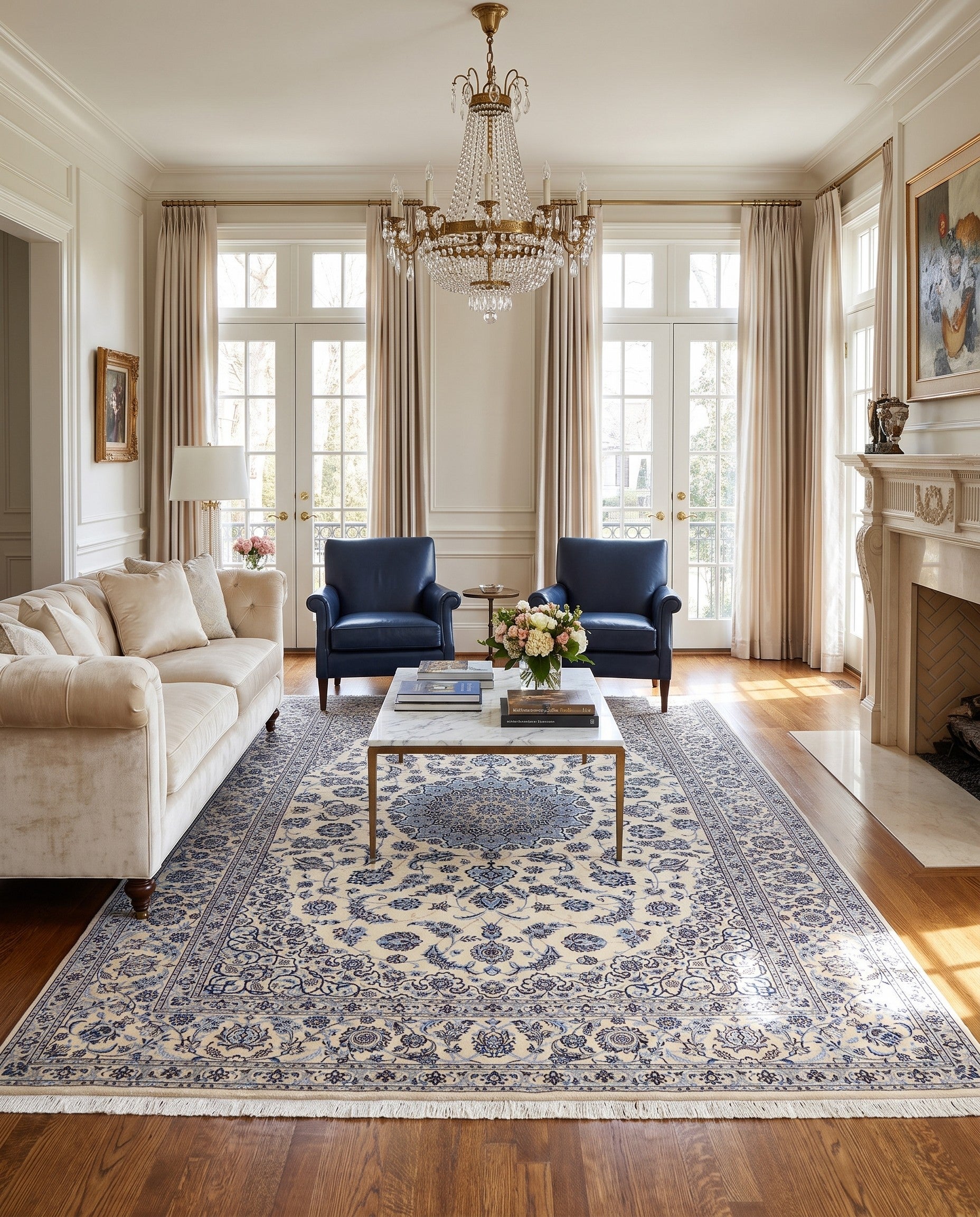 6' 10 x 10' 4 Nain Rug