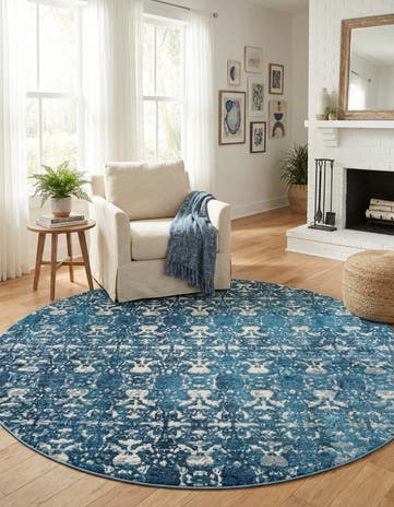 7' x 7' Amulet Round Rug