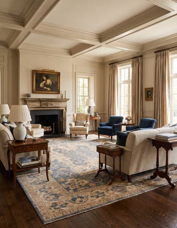9' 11 x 14' 1 Hand Knotted Ziegler Rug