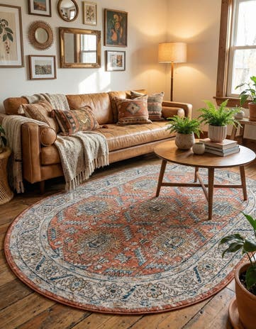 5' 3 x 8' Nyla Oval Rug