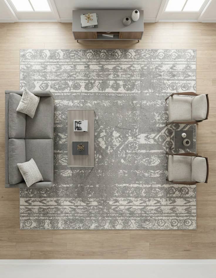 Detail image of 10' x 10' Lennon Square Rug