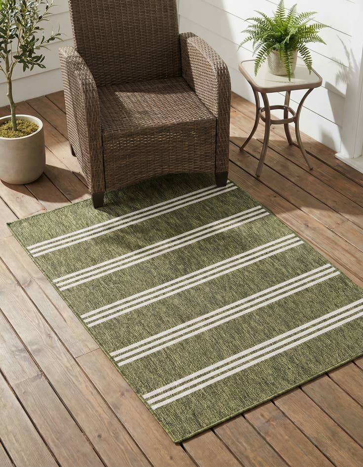Detail image of 3' x 5' 3  Washable Jill Zarin Anguilla Indoor / Outdoor Rug