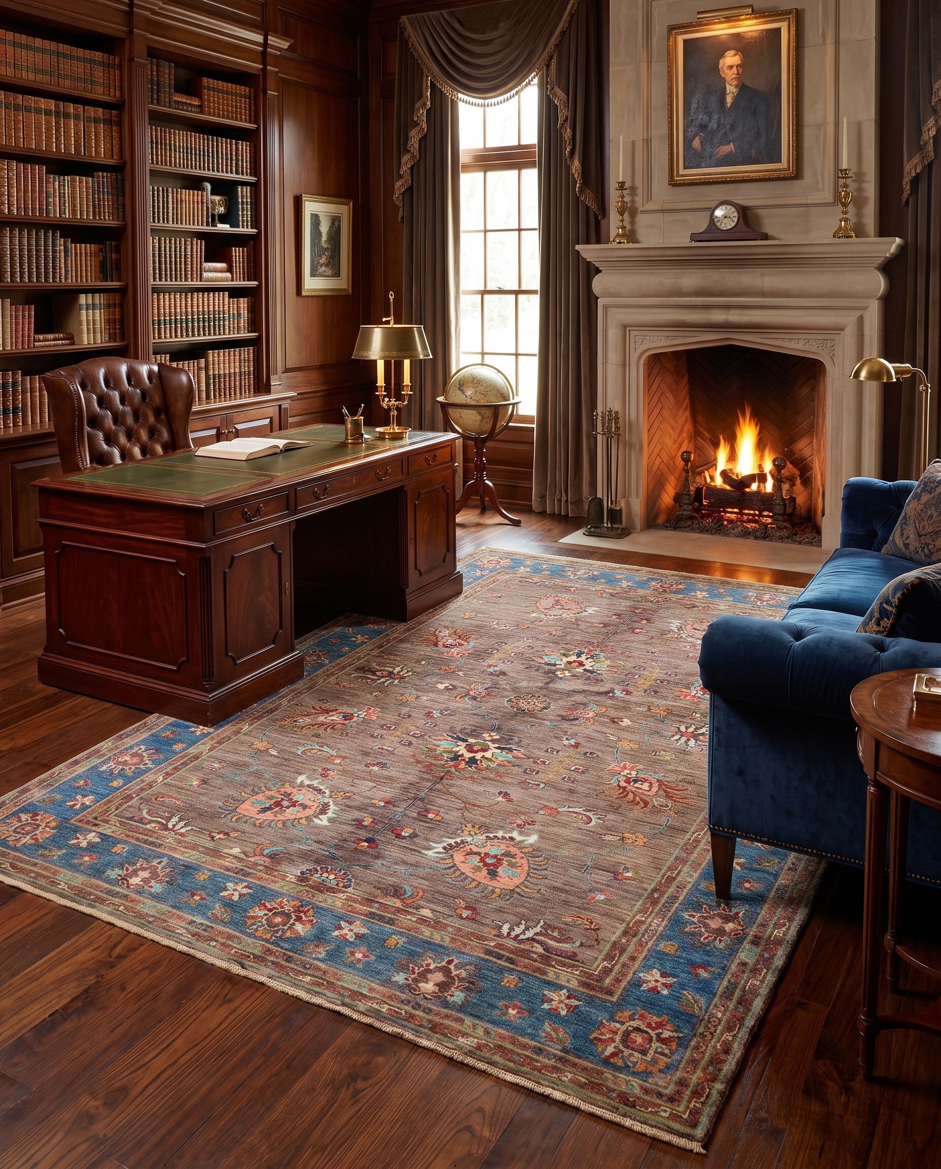 5' 9 x 7' 10 Hand Knotted Ariana Ziegler Rug