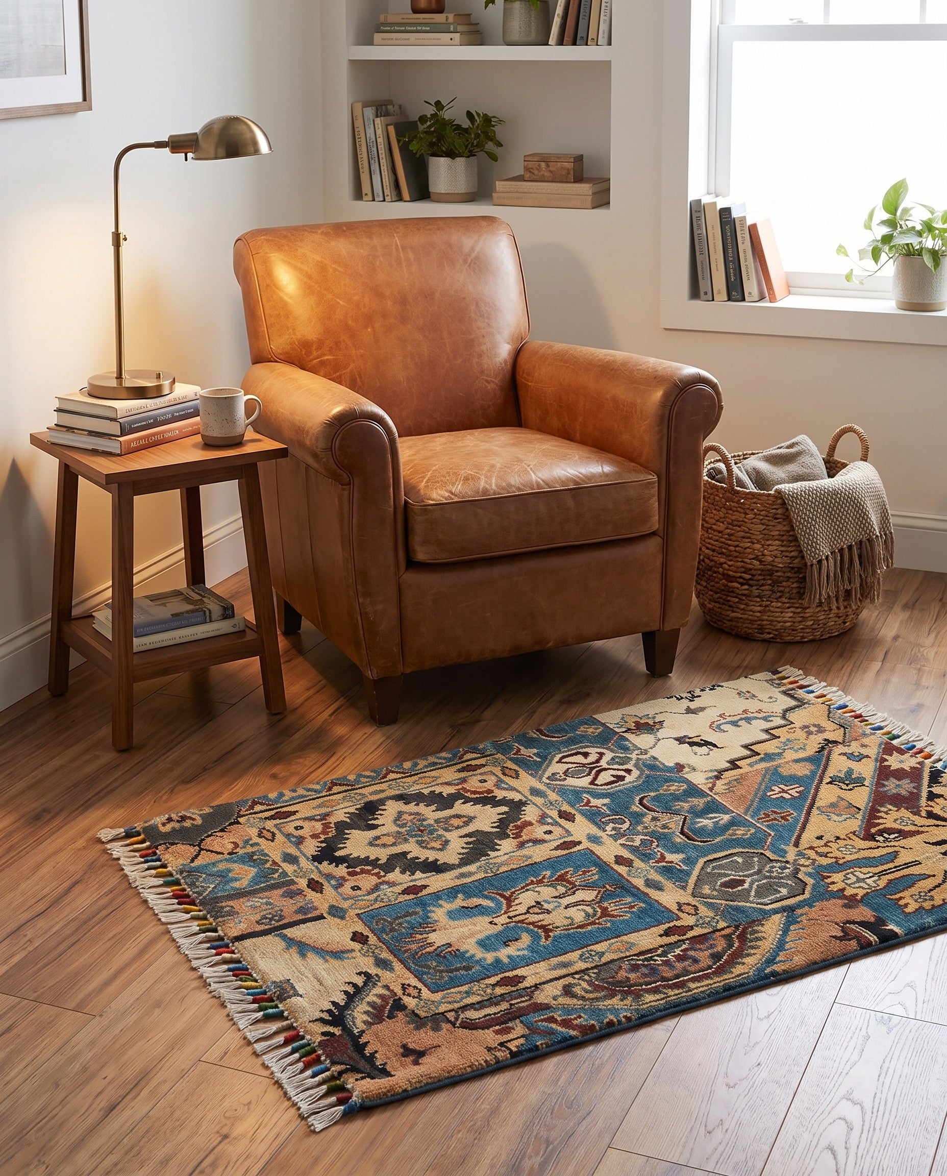 2' x 2' 10 Hand Knotted Ariana Ziegler Rug