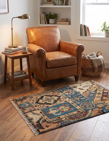 2' x 2' 10 Hand Knotted Ariana Ziegler Rug