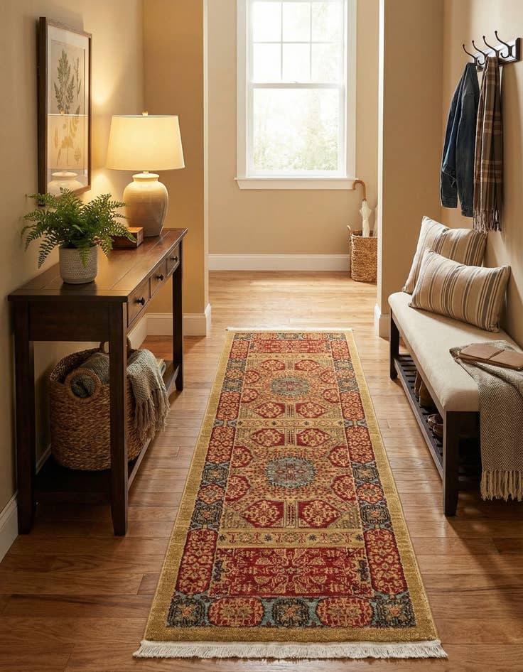 Detail image of 2' x 6' Amina Runner Rug