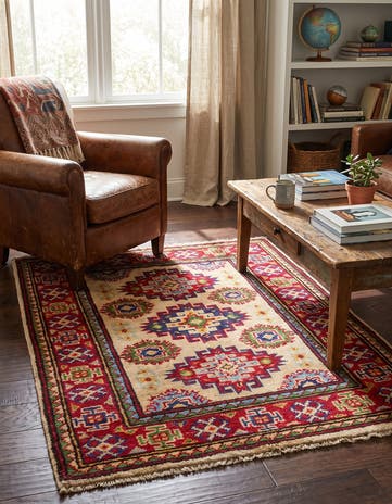 2' 2 x 3' Hand Knotted Kazak Rug