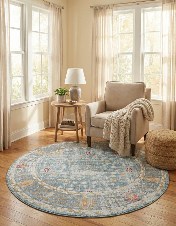 Detail image of 5' 5 x 5' 5 Paragon Round Rug