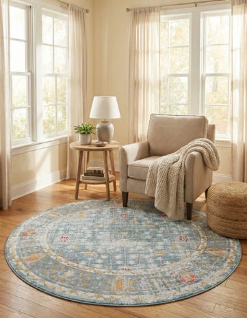 5' 5 x 5' 5 Paragon Round Rug