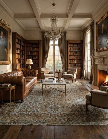 9' 6 x 12' 11 Hand Knotted Vintage Royal Persian Wool Rug