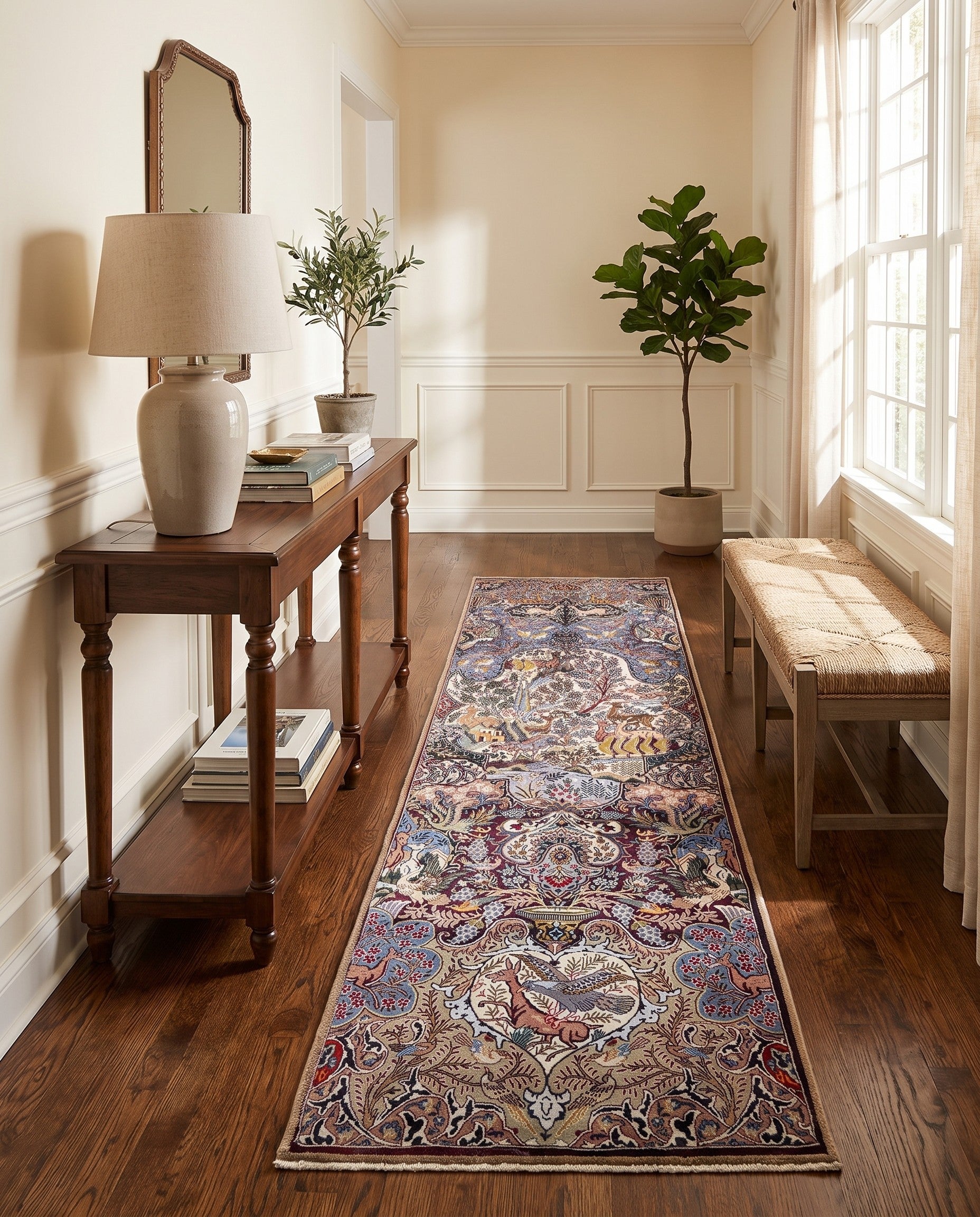 Washable Timeless Runner Rug