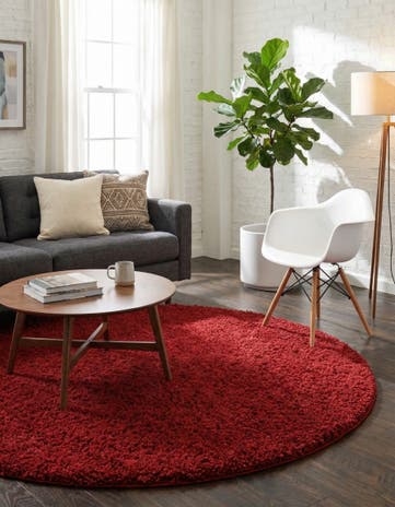 7' x 7' Everyday Shag Round Rug