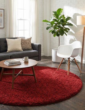 7' x 7' Everyday Shag Round Rug
