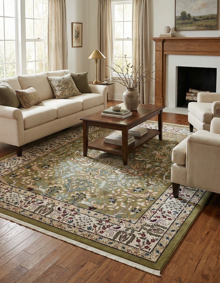 7' 10 x 10' Nain Design Rug