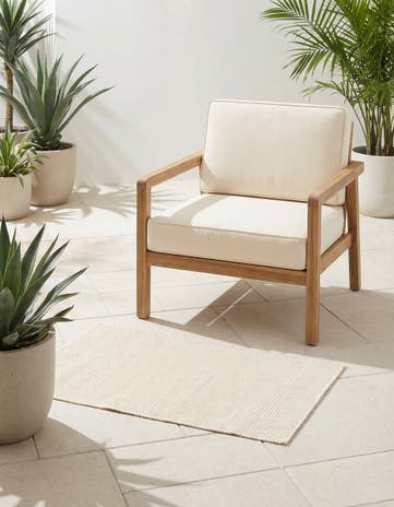 2' 2 x 3' 1 Easy-Clean Jill Zarin Palm Springs Indoor / Outdoor Rug