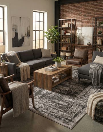 Gray Lucerne Rug