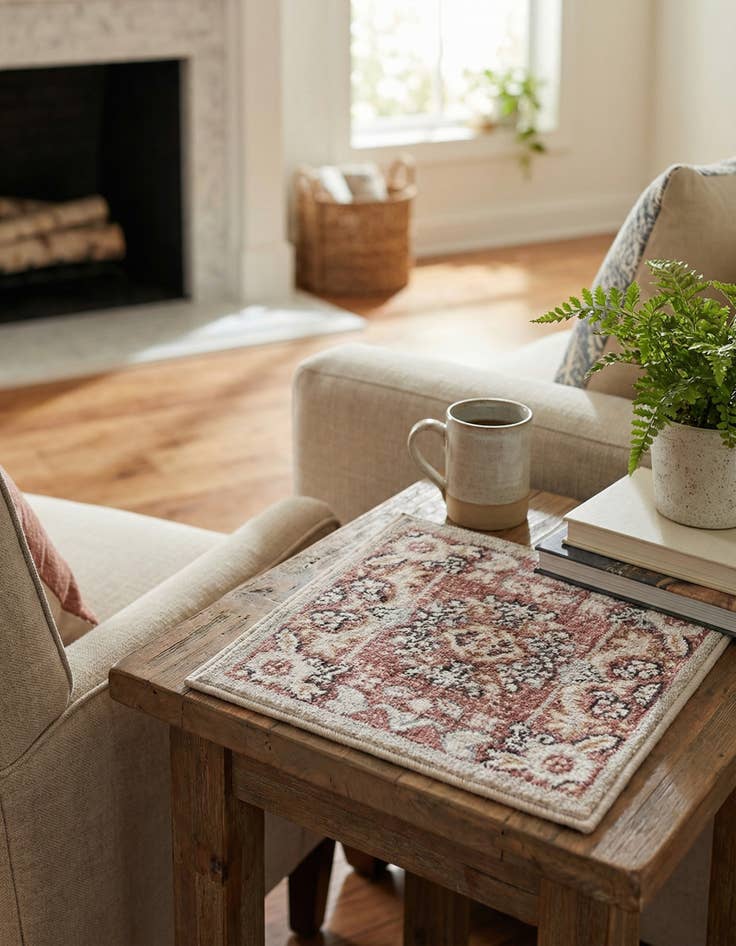 Detail image of 1' 4 x 1' 4 Eco Traditional Sample Rug