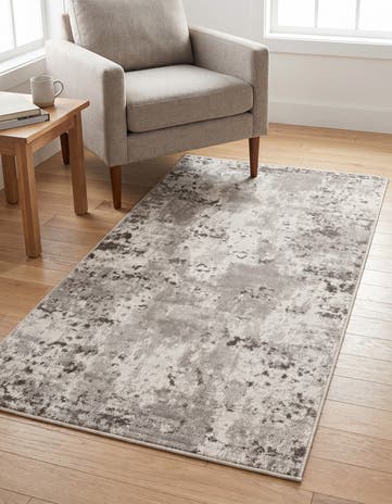 Stone Gray Aurora Rug