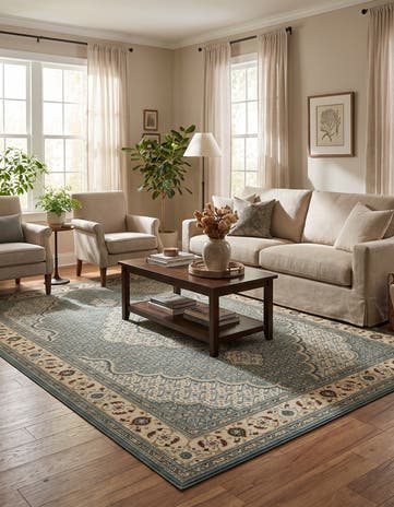 5' 3 x 8' Nain Design Rug