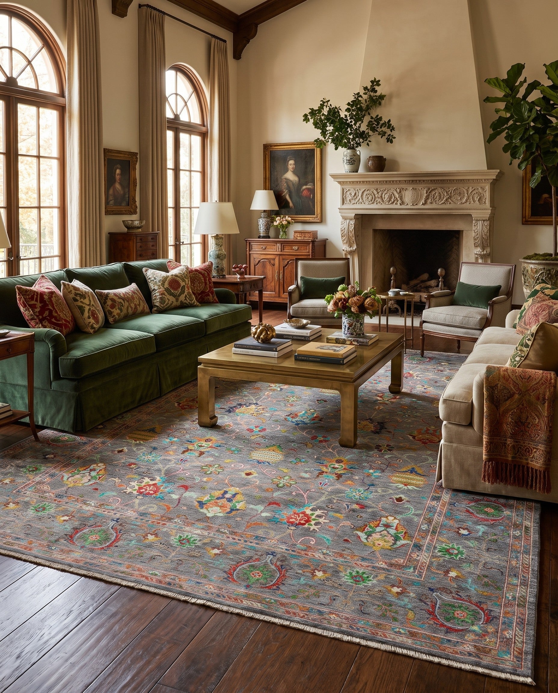 8' 3 x 10' 2 Hand Knotted Ariana Ziegler Rug