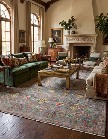 8' 3 x 10' 2 Hand Knotted Ariana Ziegler Rug