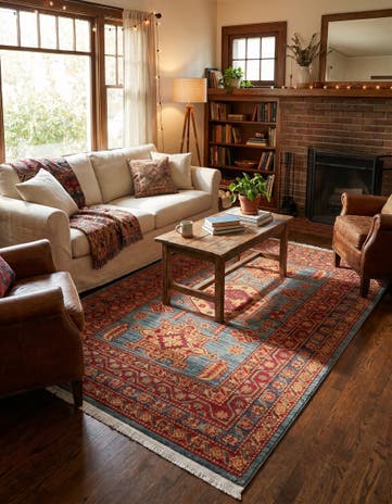 4' x 6' Serapi Rug