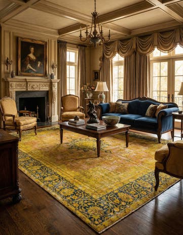 9' 4 x 13' Vintage Wool Rug