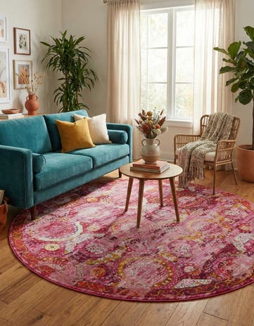 8' x 8' Santiago Round Rug