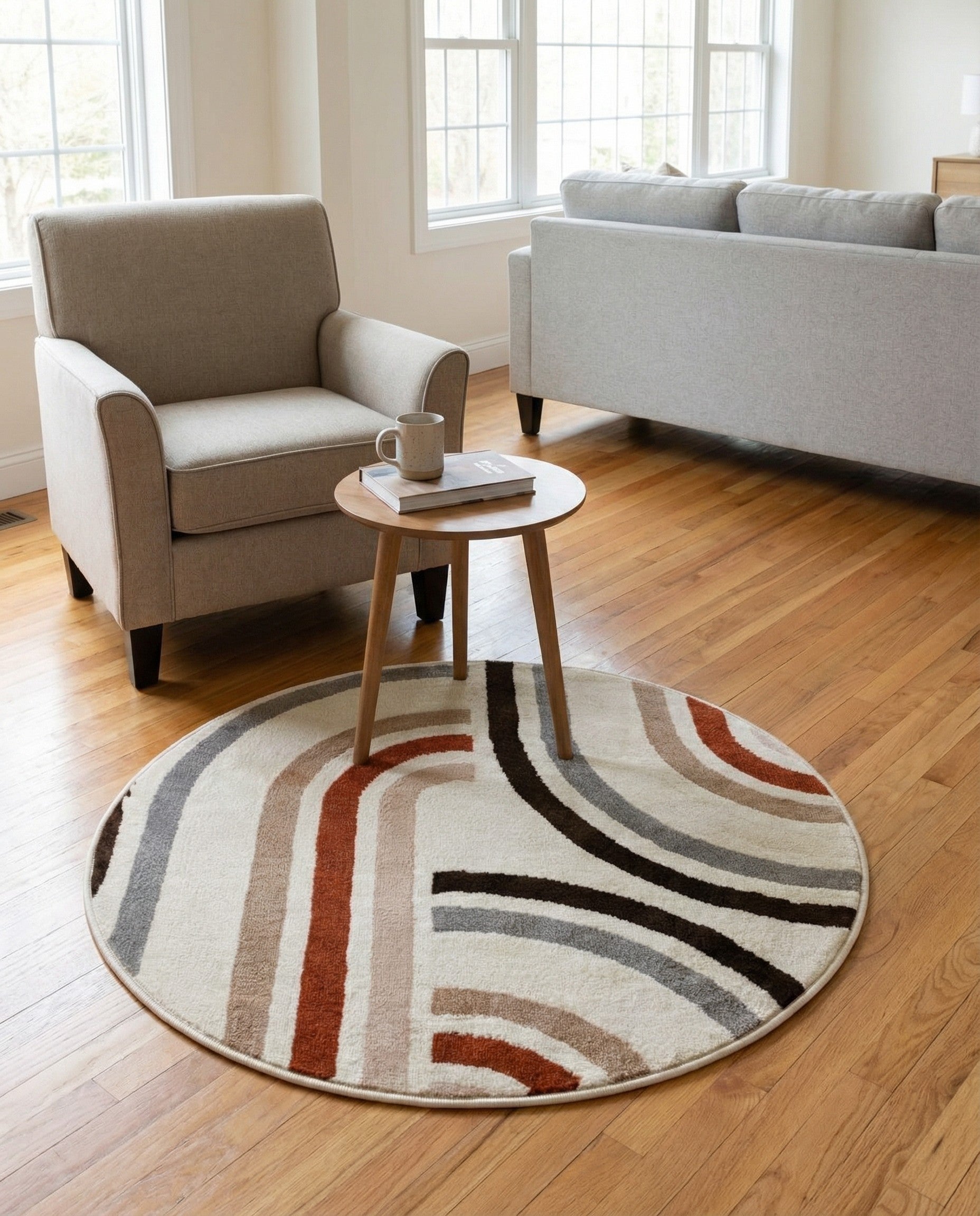 3' x 3' Charlotte Round Rug