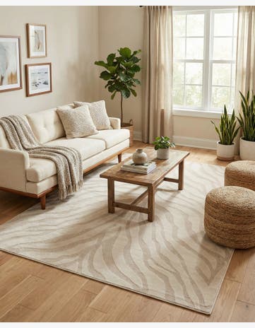 Ivory Contour Rug