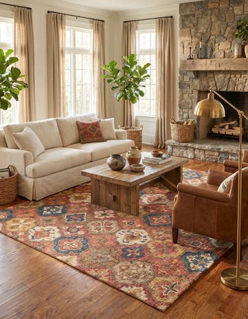 Hand Woven Kala Handwoven Jute Rug
