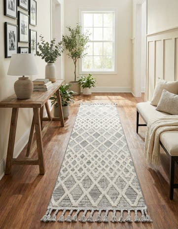 Gray Arlo Runner Rug