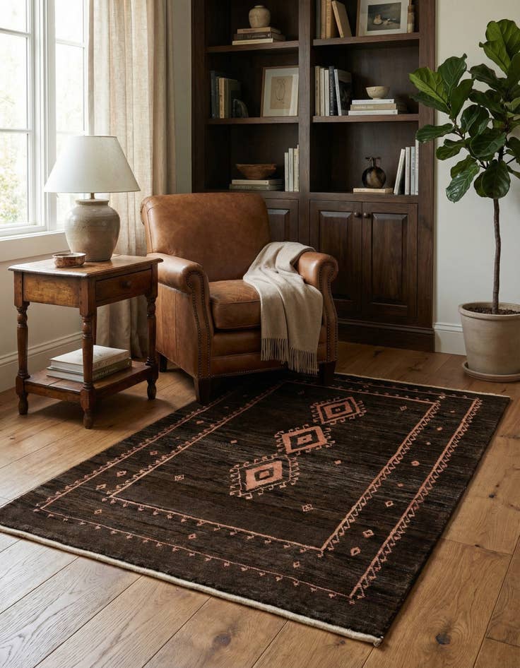 Detail image of 2' 10 x 3' 11 Kashkuli Wool Rug