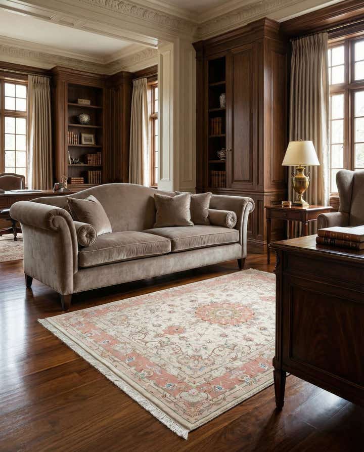 5' 1 x 7' 3 Tabriz Rug