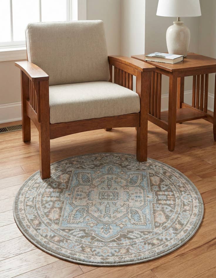 Detail image of 3' 3 x 3' 3 Whitney Round Rug